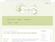 Tablet Screenshot of creabull.com